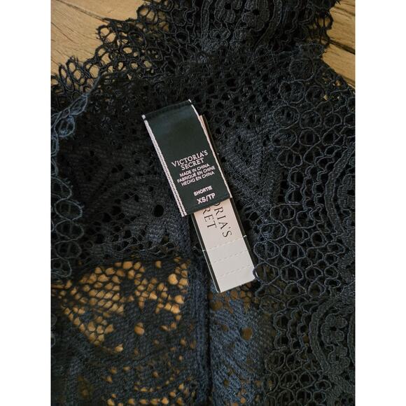 Victoria's Secret Black Lace Shortie Panty Bundle Sz XS New 3 pieces - Picture 4 of 5